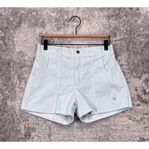 Vintage OP Ocean Pacific Corduroy Shorts Medium Womens Light Blue Surf Skate